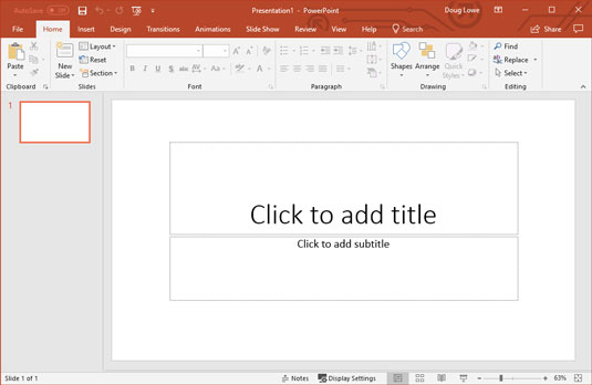 Powerpoint student