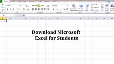 Excel for students