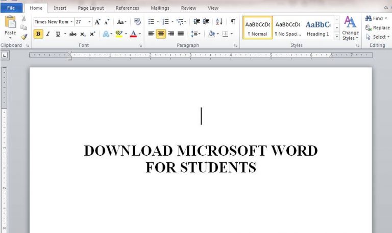 microsoft word student 2007