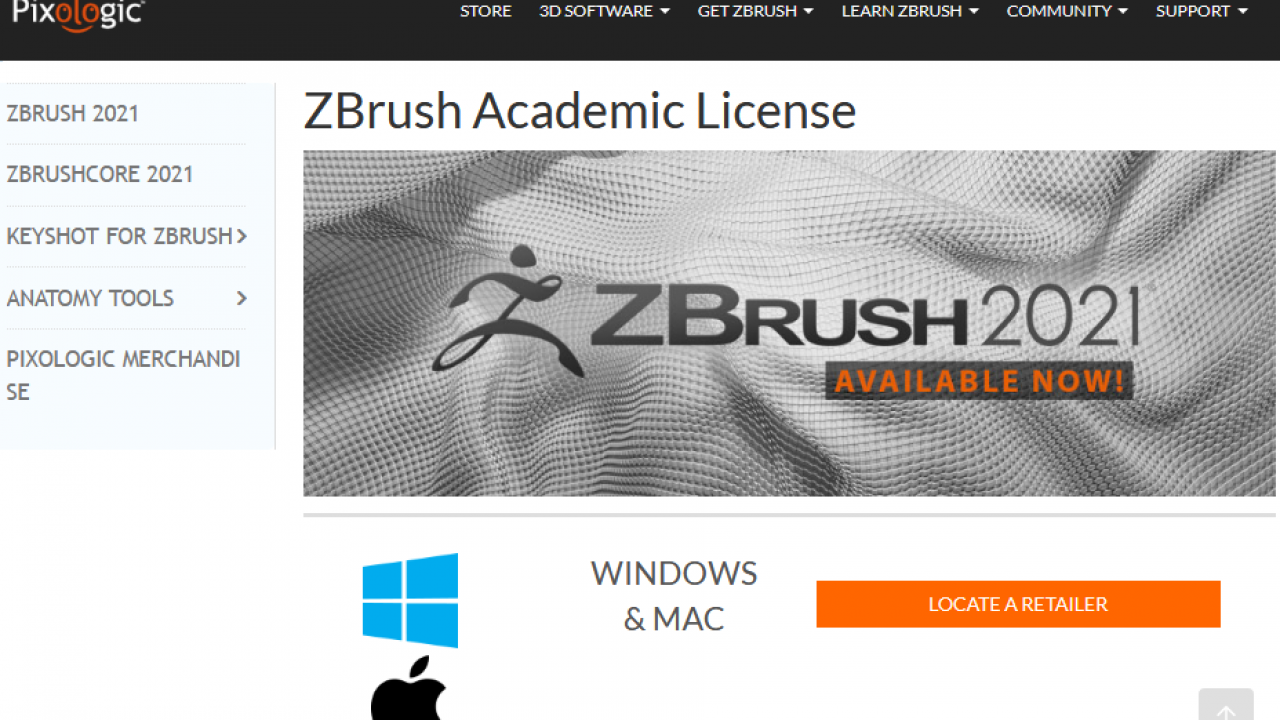 get zbrush for free