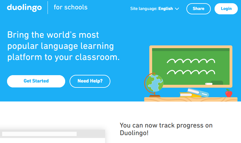 Duolingo for students