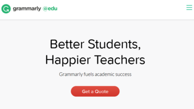 Free plagiarism checker for students: Grammarly