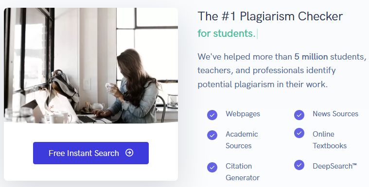 plagiarism checker online for students free