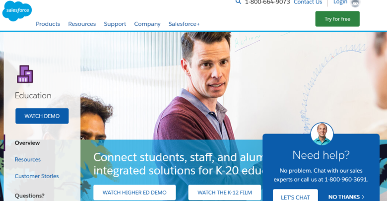 salesforce for students