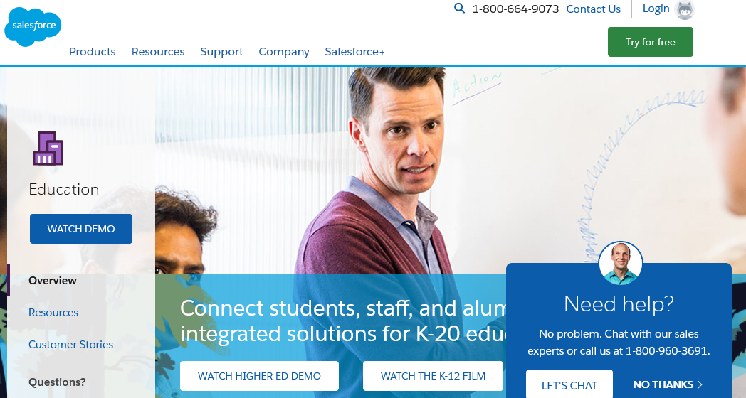 salesforce for students