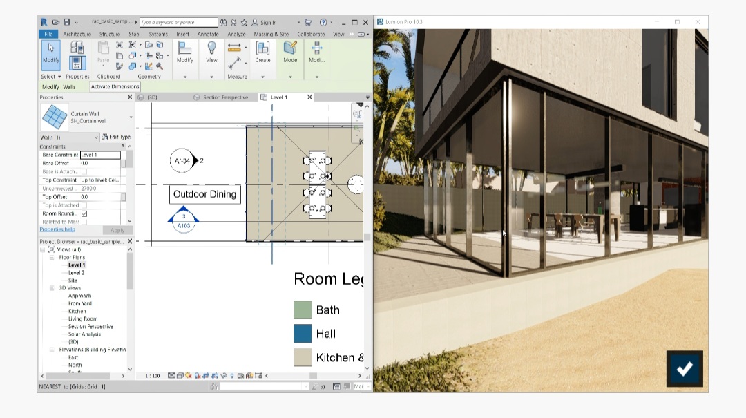 Lumion Student version rendering