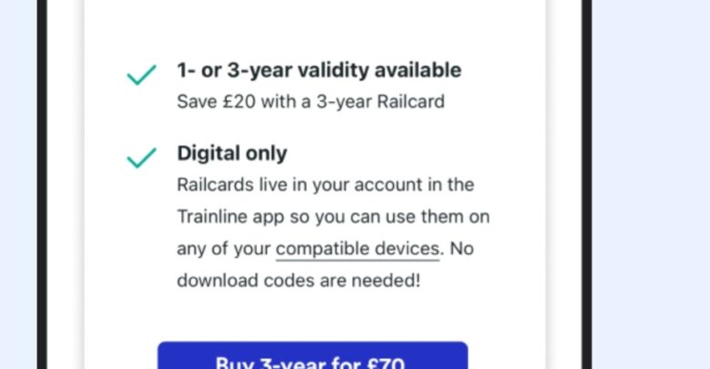 railcards for students